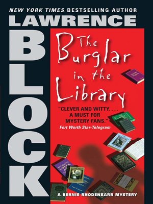 cover image of The Burglar in the Library